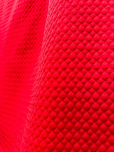 Load image into Gallery viewer, Red Quilted Mini Skirt 60s