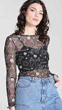 Load image into Gallery viewer, Hello Goodbye Mesh Top