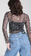 Load image into Gallery viewer, Hello Goodbye Mesh Top