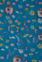 Load image into Gallery viewer, Lily Hedgehogs Blue Off Shoulder Dress