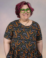 Load image into Gallery viewer, Halloween: Run &amp; Fly x Clare Lewis Poison and Plants Oversized Smock Dress