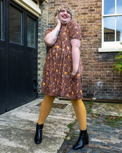 Load image into Gallery viewer, Halloween: Autumn Pumpkin Oversized Smock Dress