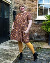Load image into Gallery viewer, Halloween: Autumn Pumpkin Oversized Smock Dress