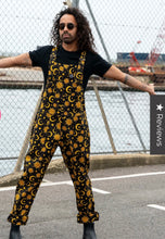 Load image into Gallery viewer, Rebel Romance Celestial Sun and Moon Stretch Dungarees
