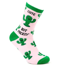 Load image into Gallery viewer, Ladies Cute But Prickly Socks
