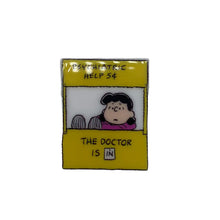 Load image into Gallery viewer, Peanuts Lucy Pin Badge