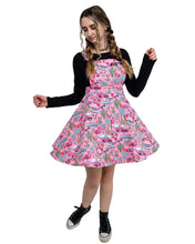 Load image into Gallery viewer, Palm Springs Flared Pinafore