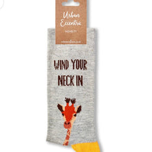 Load image into Gallery viewer, Unisex Wind Your Neck In Socks