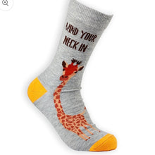 Load image into Gallery viewer, Unisex Wind Your Neck In Socks