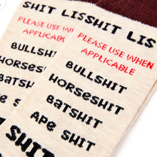 Load image into Gallery viewer, Unisex Shit List Socks