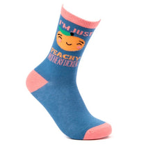 Load image into Gallery viewer, Ladies I’m Just Peachy Motherfucker Socks