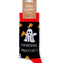Load image into Gallery viewer, Unisex Paranormal Snacktivity Socks