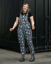 Load image into Gallery viewer, Rebel Romance x Katie Abey Pigeon Party Stretch Dungarees