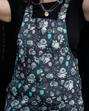 Load image into Gallery viewer, Rebel Romance x Katie Abey Pigeon Party Stretch Dungarees