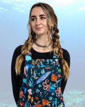Load image into Gallery viewer, Ocean Stretch Twill Dungarees
