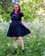 Load image into Gallery viewer, Rebel Romance Celestial Dreams Stretch Flared Pinafore