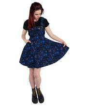 Load image into Gallery viewer, Rebel Romance Celestial Dreams Stretch Flared Pinafore