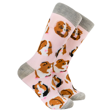 Load image into Gallery viewer, GUINEA PIG SOCKS - I AM NOT A HAMSTER