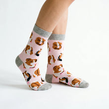 Load image into Gallery viewer, GUINEA PIG SOCKS - I AM NOT A HAMSTER