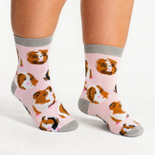 Load image into Gallery viewer, GUINEA PIG SOCKS - I AM NOT A HAMSTER