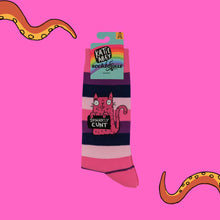 Load image into Gallery viewer, SPARKLY C**T SOCKS - SOCKTOPUS X KATIE ABEY