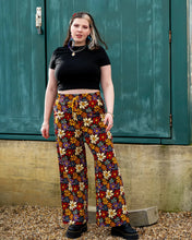 Load image into Gallery viewer, Rebel Romance Love Bugs Wide Leg Trousers