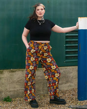 Load image into Gallery viewer, Rebel Romance Love Bugs Wide Leg Trousers
