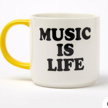 Load image into Gallery viewer, Peanuts Music Is Life Mug