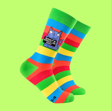 Load image into Gallery viewer, Katie Abey Crock of Shit Socks Socktopus