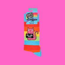Load image into Gallery viewer, Katie Abey Off You Fuck Socks Socktopus