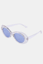 Load image into Gallery viewer, Get Your Groove On Sunglasses in Clear with Glitter