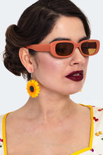 Load image into Gallery viewer, Retro Mustard Sunglasses