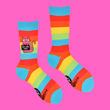 Load image into Gallery viewer, Katie Abey Off You Fuck Socks Socktopus