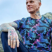 Load image into Gallery viewer, Run &amp; Fly Zebra T Shirt