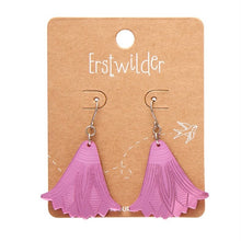 Load image into Gallery viewer, Erstwilder Lotus Mirror Drop Earrings Pink