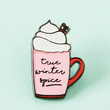 Load image into Gallery viewer, Punky Pins True Winter Spice Enamel Pin