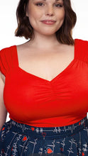 Load image into Gallery viewer, Isabel Top Red