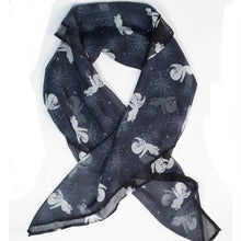 Load image into Gallery viewer, Casper x Unique Vintage Spiderwebs &amp; Ghosts Hair Scarf